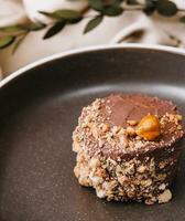 Kiev gâteau avec Noisette et Chocolat photo