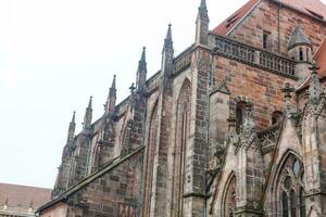 panorama de le vieux ville de nuremberg photo