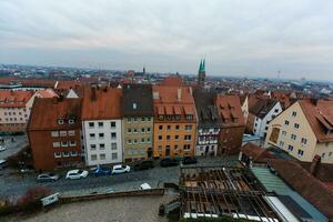 panorama de le vieux ville de nuremberg photo