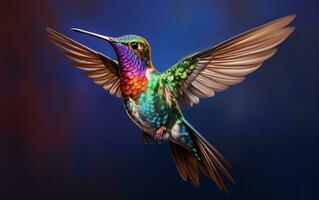 ai génératif colibri Naturel animal illustration la photographie photo