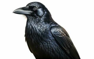 ai génératif américain corbeau Extérieur oiseau la photographie photo