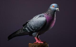 ai génératif Pigeon oiseau réaliste la photographie photo