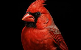 ai génératif cardinal oiseau Naturel animal photographier photo