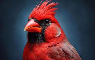 ai génératif cardinal oiseau Naturel animal photographier photo