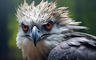 ai généré aharpie Aigle oiseau photo