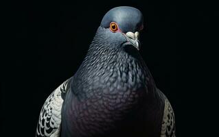 ai génératif Pigeon oiseau réaliste la photographie photo