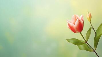 ai génératif fleur pour la nature Contexte photo