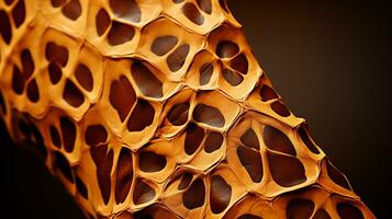 ai généré girafe peau motif texture Contexte photo