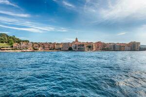 scénique vue de Saint Tropez, cote d'Azur, France photo