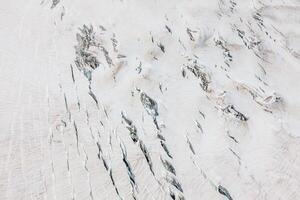 mer de glacé mer de la glace est une glacier situé sur le mont blanc massif, dans le Alpes France. photo