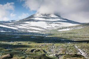 magnifique vallée, troll itinéraire, Norvège photo