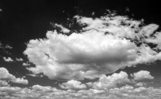 noir et blanc magnifique ciel Contexte photo