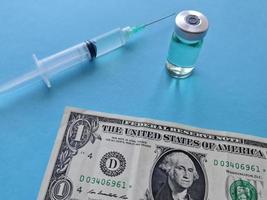 investissement dans les soins de santé et la vaccination aux états-unis d'amérique photo