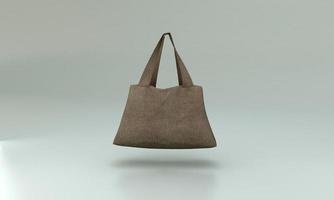 maquette de sac en toile fourre-tout photo