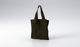 maquette de sac en toile fourre-tout photo