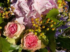 bouquet dans fleurs photo