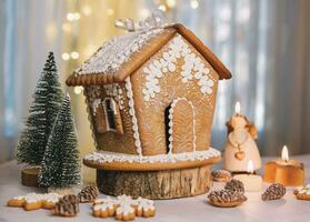 Noël coloré biscuits pour Contexte photo