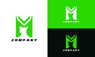 le lettre 'moi' logo. meilleur entreprise logo conception, marque logo conception photo