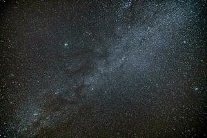 le laiteux façon galaxie, pris de le Haut de une Montagne photo