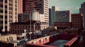 Nouveau york ville Manhattan grattes ciels et grand mince bâtiments photo