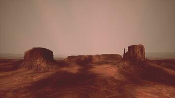 une étourdissant désert paysage capturé de un aérien la perspective photo