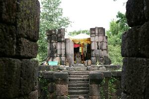 nang phaya château, Buntharik district, ubon ratchathani province, Thaïlande photo