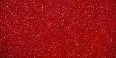 rouge métallique Contexte avec gouttes de pluie. bannière Taille rouge peint Contexte. photo