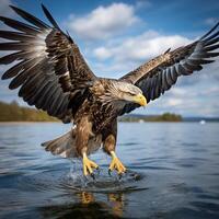 ai généré oiseau photo réalité