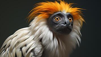 ai généré tamarin natura animal fond d'écran Contexte photo