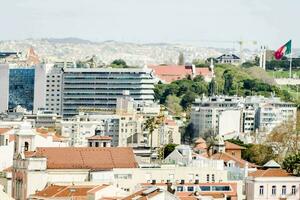 vue sur la ville de Lisbonne photo