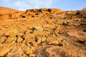 vue sur le paysage rocheux photo