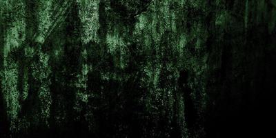 murs minables vert foncé. texture de ciment effrayant photo