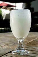 blanc vanille Milk-shake boisson photo