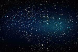 ai généré fond d'écran astrologie Contexte foncé ciel espace embrasé noir cosmos nuit étoiles univers photo
