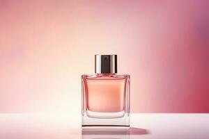 ai généré se soucier fragrance odeur bouteilles mode femelle vaporisateur la féminité cosmétique luxe parfum photo