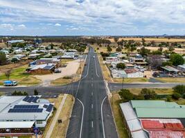 aérien vue pris de une drone à delungra, nsw, Australie photo