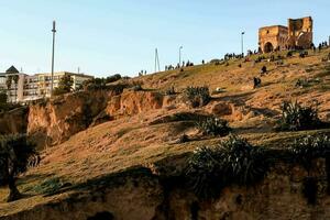 le ruines de le vieux ville de Maroc photo
