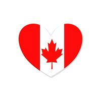 Canada vecteur conception de l'amour symboles. photo