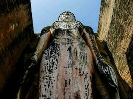 le statue de Bouddha dans le temple photo