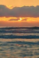réglage Soleil plus de Nord mer côte photo