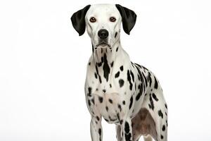 ai généré mignonne dalmatien clipart photo