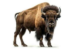 ai généré réaliste bison clipart photo