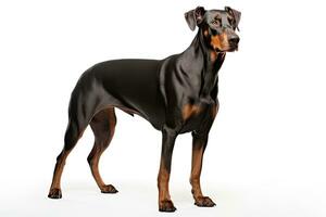 ai généré doberman garde chien clipart photo