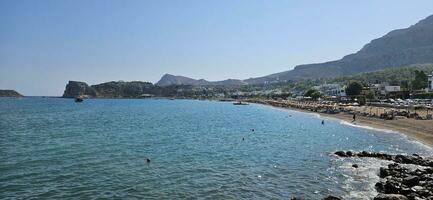 le plage et le sable photo