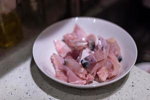 dîner pour les réunions de famille, ingrédients chinois en préparation photo