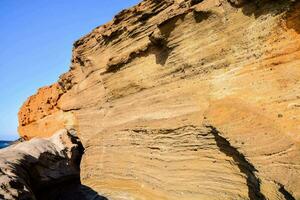 le rocheux falaises texture photo