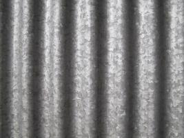 fond de texture en acier ondulé gris photo