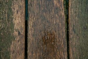 vieux bois texture arrière-plan, surface avec vieux Naturel coloré bois, Haut voir. grain table surface. photo