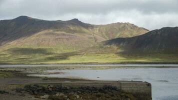 image de magnifique la nature de Islande. photo