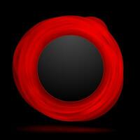 abstrait rouge noir cercle Contexte photo